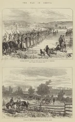 Der Krieg in Serbien